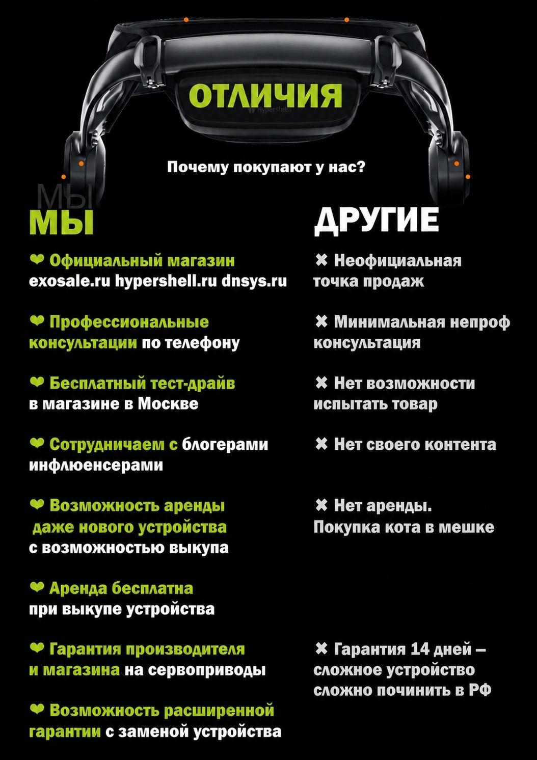 почему покупают у нас?
